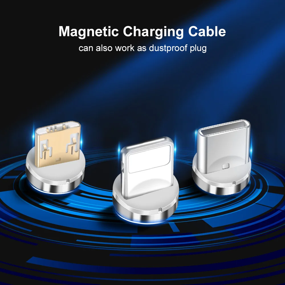 Магнитный usb-кабель Marjay 3A для быстрой зарядки 3,0, кабель Micro USB type-C для iPhone X 8, samsung S9, huawei, Xiaomi, кабель для быстрой зарядки