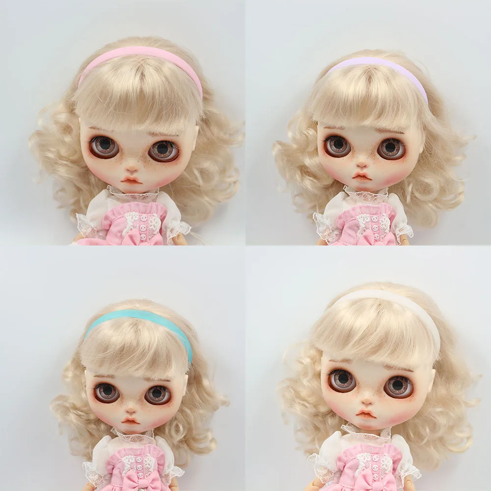 Blyth кукольные 4 цветная повязка на голову подходит для кукла 1/6, Ледяной, 1/4BJD