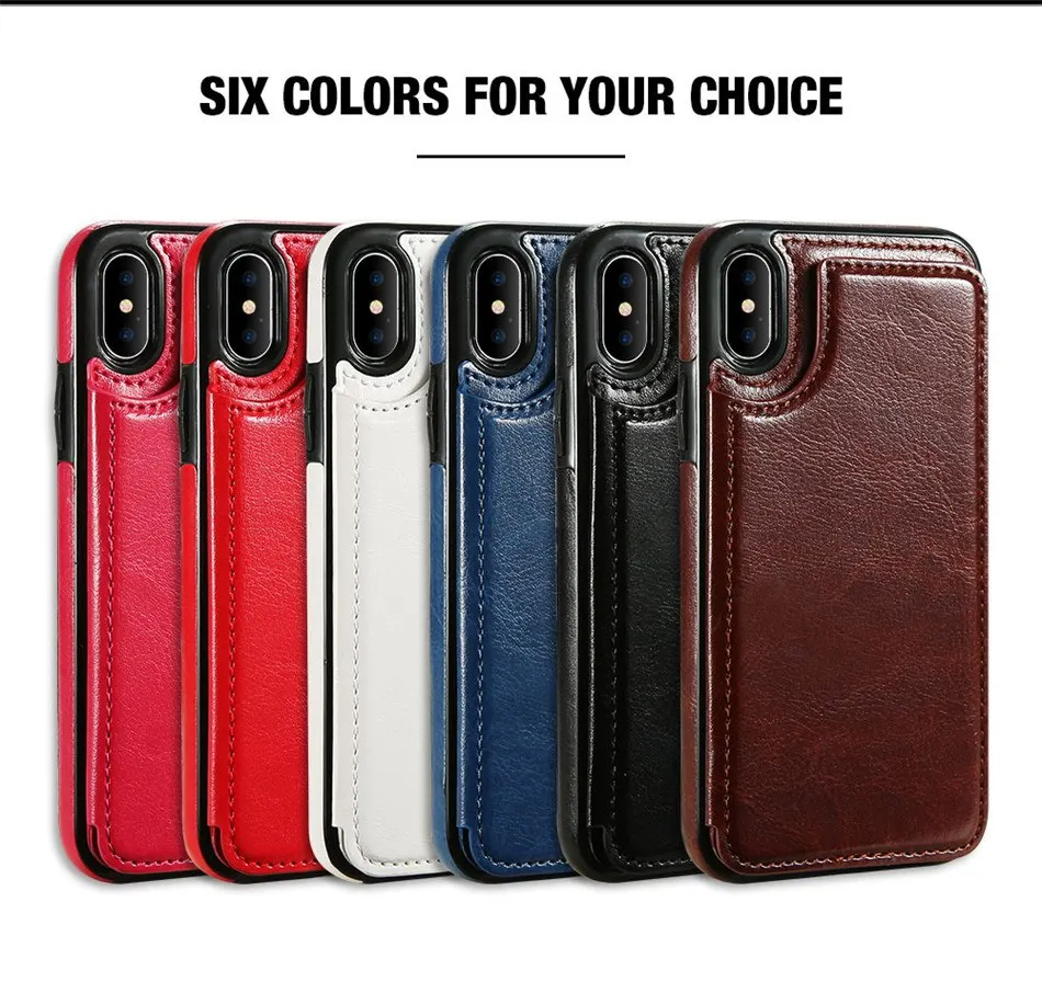 Ретро Чехол из искусственной кожи чехол для iPhone X XS MAX XR 8 7 6 6s Plus чехол для телефона samsung S10E S8 S9 S10 Plus S7 Edge Note8 9 задняя крышка
