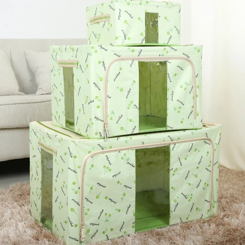 Складная коробка для хранения из ткани Оксфорд, 22л(40*30*20), портативный органайзер, коробка для хранения игрушек, одежда, одеяла, коробка для хранения