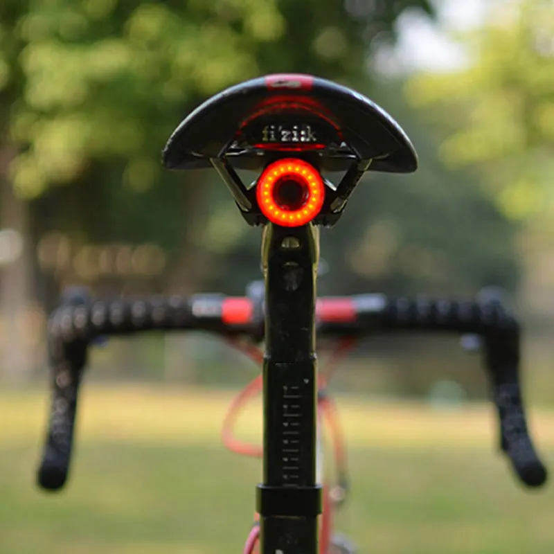 Велосипедный фонарь задний для велосипеда авто старт/стоп Датчик тормоза IPx6