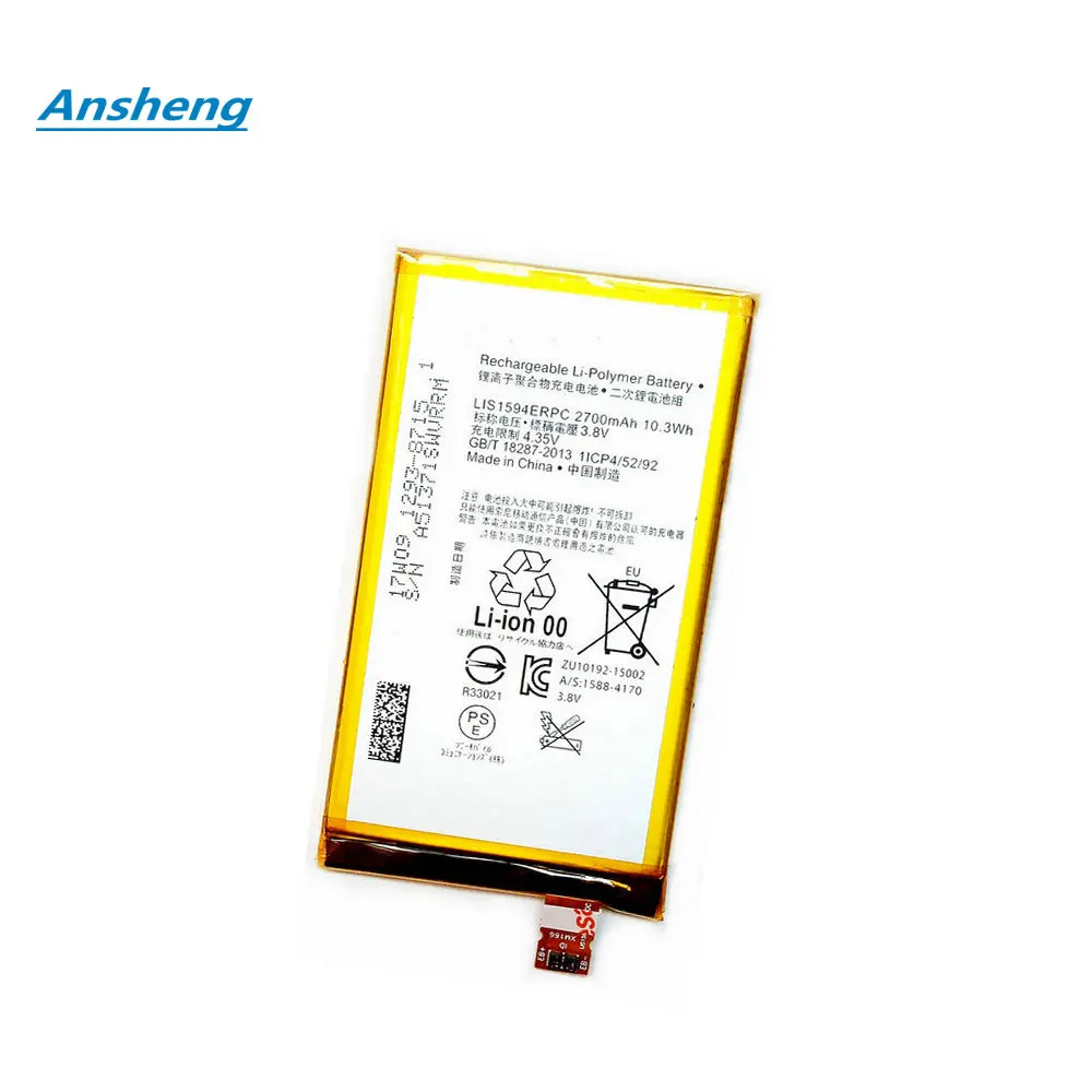Высококачественный аккумулятор Ansheng 2700 мАч для Sony Ericsson E5803 E5823 F3211 F3212 F3213 F3215 F3216 S50 SO