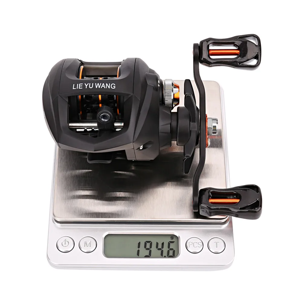 LIEYUWANG 10+1BB Ball Bearings Left/Right Hand BaitCasting Fishing Reel 6.3:1 Gear Ration High Speed Reels Magnetic Brake Pesca | Спорт и