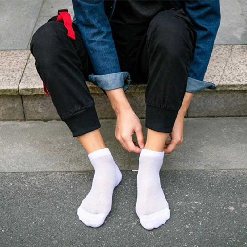 5 пар женские носки унисекс короткие до лодыжки белые серые черные|socks female|women ankle