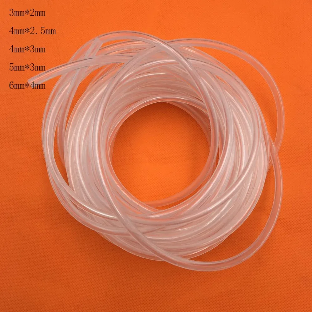 

20m/lot printer ink tubing hose 1line for myjet crjstaljet GZ jhf vista solvent printer for konica spt xaar ink pipe 6*4mm 5*3mm