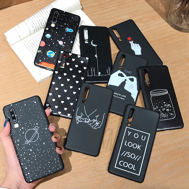Чехол с космическими звездами для huawei Honor 10i 20i P30 P20 Lite, чехол с 3D рельефом для huawei P Smart Plus Y6 Pro Y7 Y5 Prime