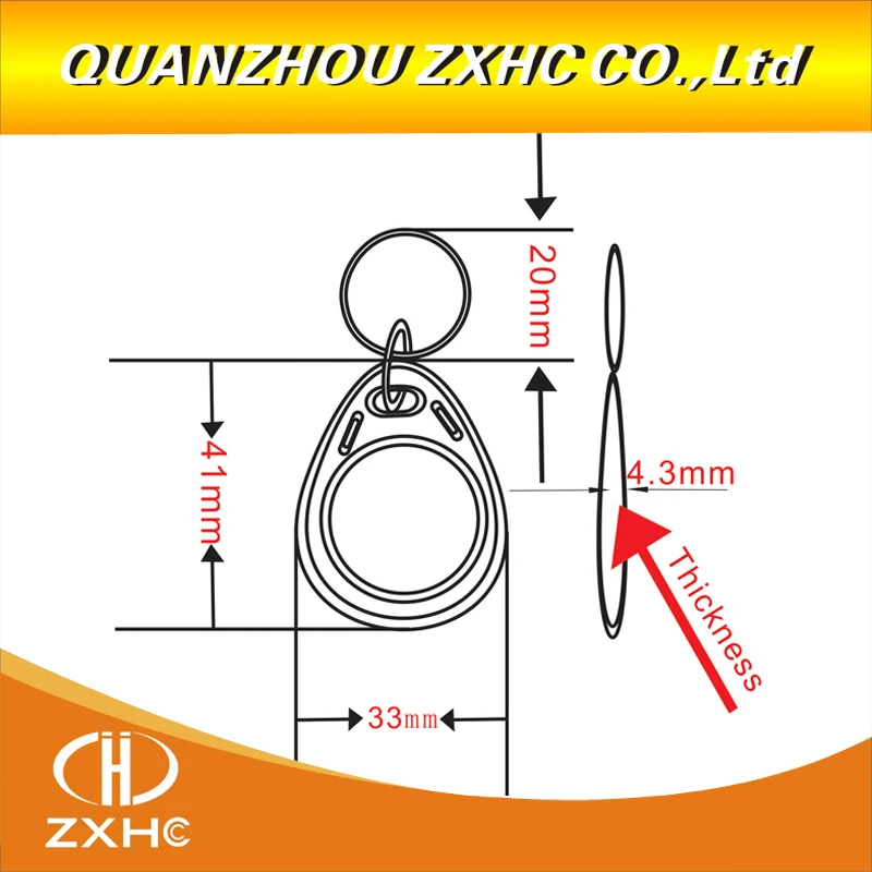 (10 шт.) 13 56 МГц RFID M1 S50 UID сменная карточка брелок для ключей ISO14443A блок 0 секторный
