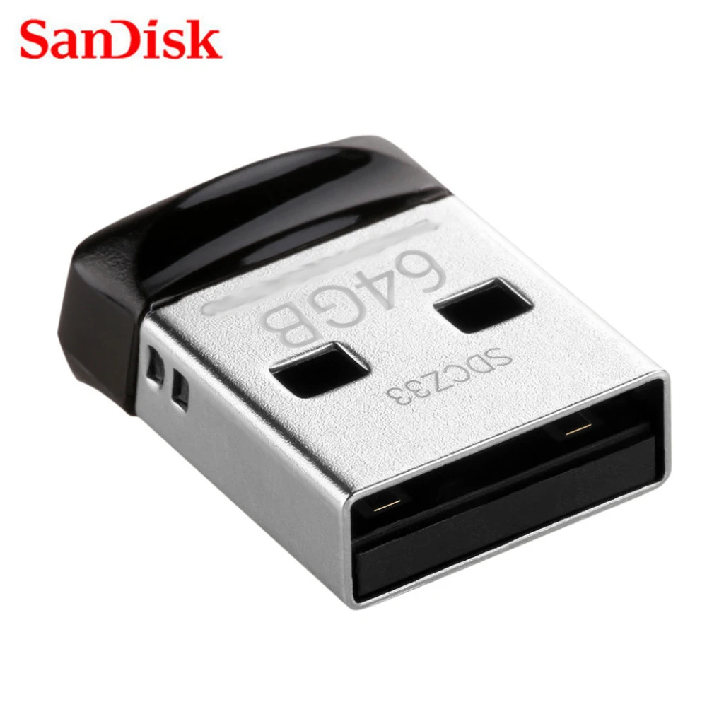 SanDisk USB флэш накопитель 32 ГБ 16 8 Мини CZ33 2 0 Флешка поддержка официальное