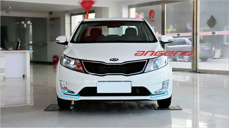 Новые KIA 2 ультра яркие 9 DRL лампы из светодиодов светодиодными фарами дневного