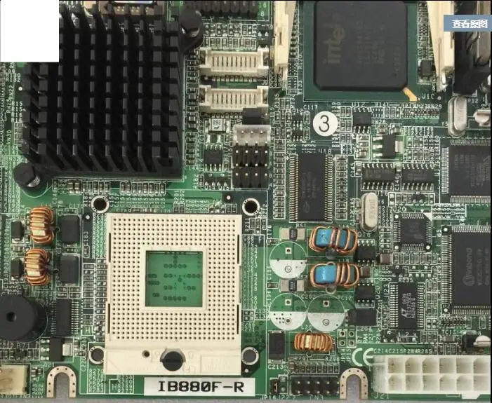 100% оригинальная материнская плата без вентилятора 5 25 OK Промышленная PCI SBC |