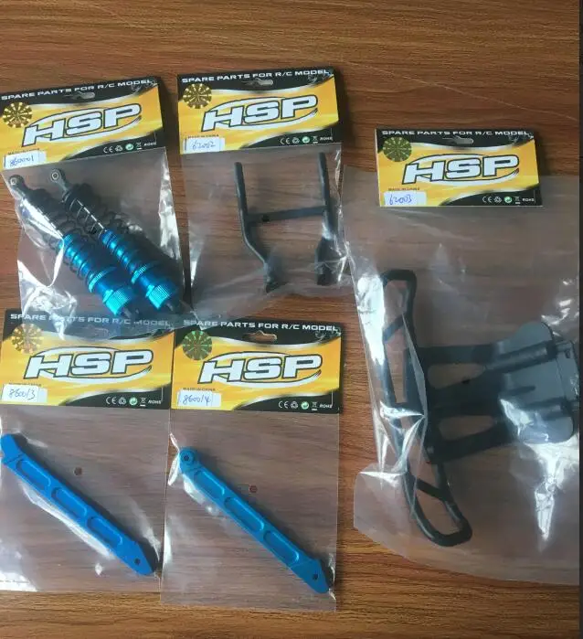 HSP 1/8 RC автозапчасти с дистанционным управлением для модели 94062|Детали и
