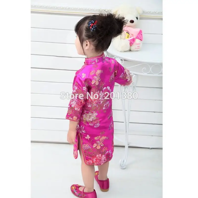 2017 г. Летнее платье для маленьких девочек детская одежда традиционные китайские