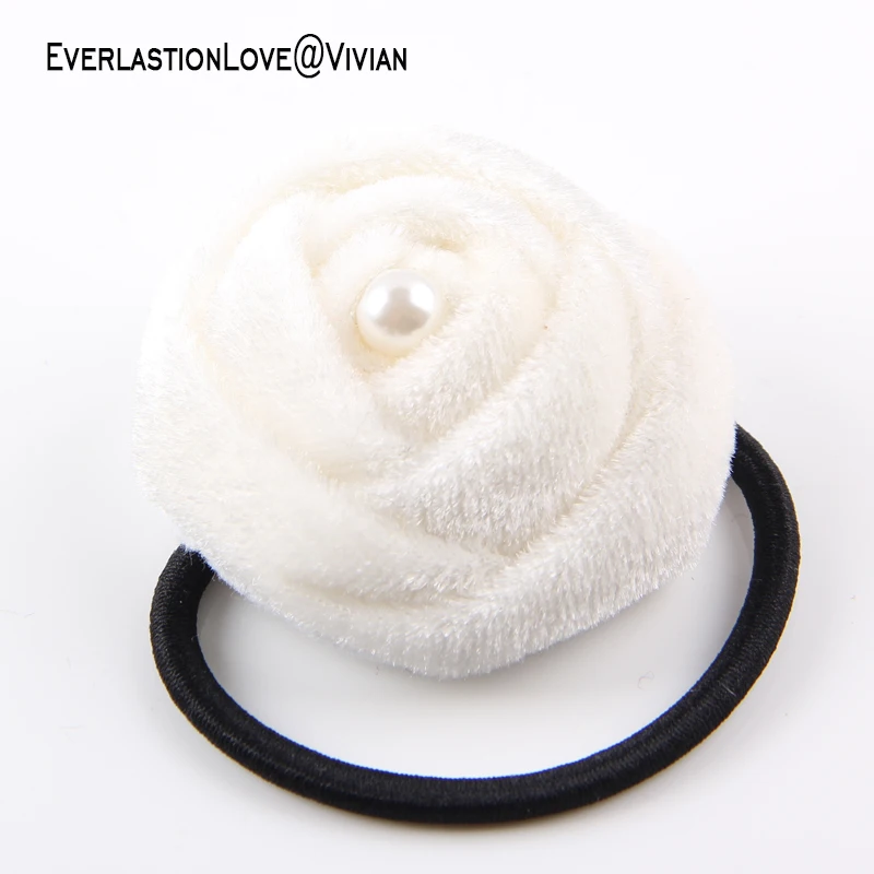 1 шт. Женская бархатная заколка для волос с цветами | Украшения и аксессуары