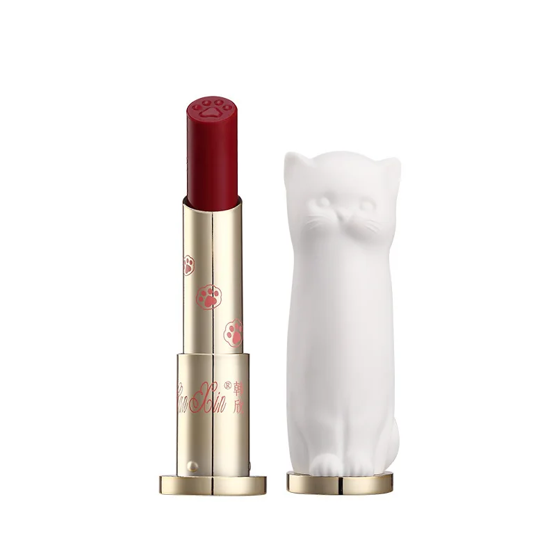 

Brand Cat 3 Pieces / Set Lip Nourishing Matte Lipstick Waterproof Velvet Lip Gloss Makeup Lipstick Set Lasting Cosmetics Wear