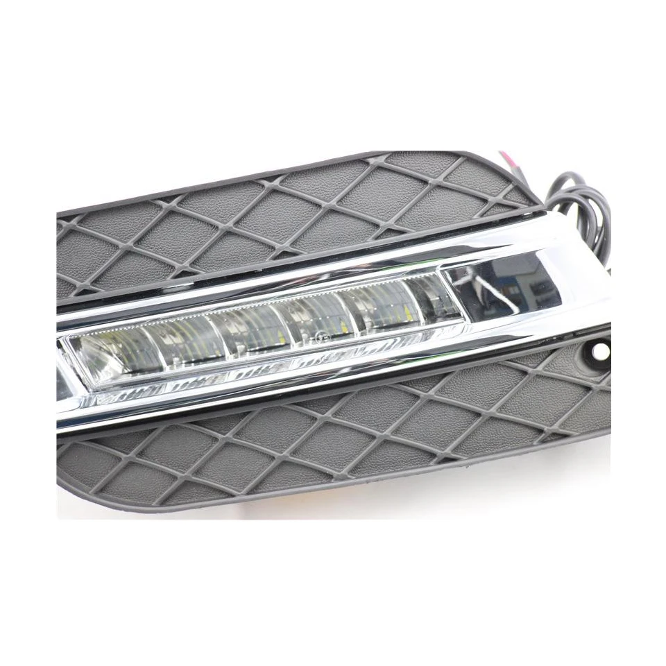 2 шт 12V светодиодный для Mercedes Benz ML350 W164 ML300 ML320 2010 2011 DRL Габаритные огни дневного