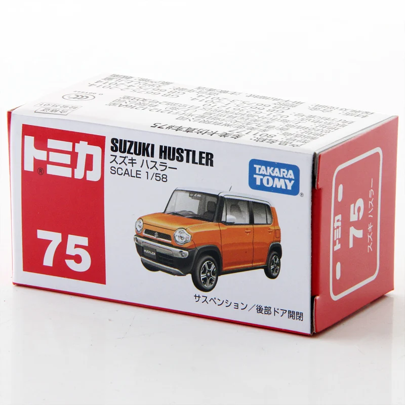 Takara Tomy Tomica SUZUKI HUSTLER 1/58 металлическая литая модель автомобиля Игрушечная машина