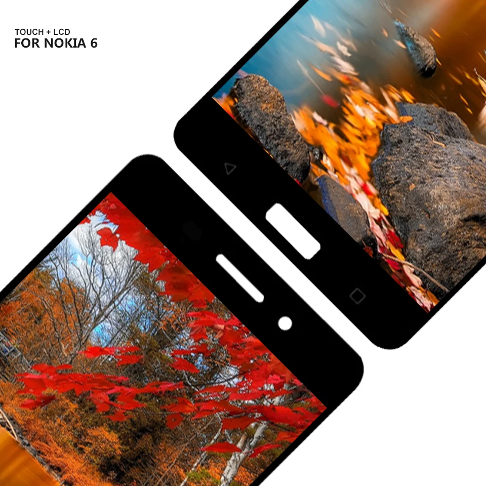 Сенсорный экран 5 дюйма для Nokia 6 TA 1021 1033 1025 стеклянная панель дигитайзер ЖК