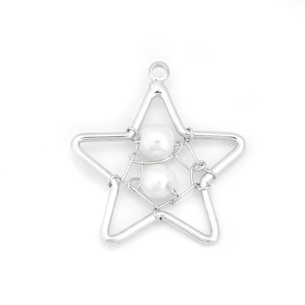 DoreenBeads модные ювелирные изделия DIY Подвеска акриловые и медные Металлические