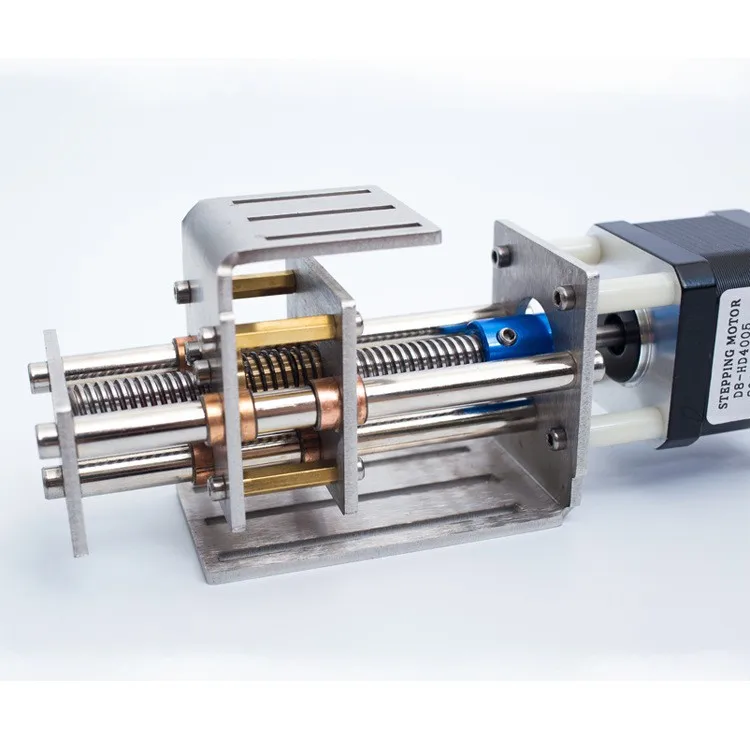 ЧПУ Z-Axis Slide 60 мм ход DIY линейный Z Slide w/шаговый двигатель фрезерный гравировальный станок T8-Z60