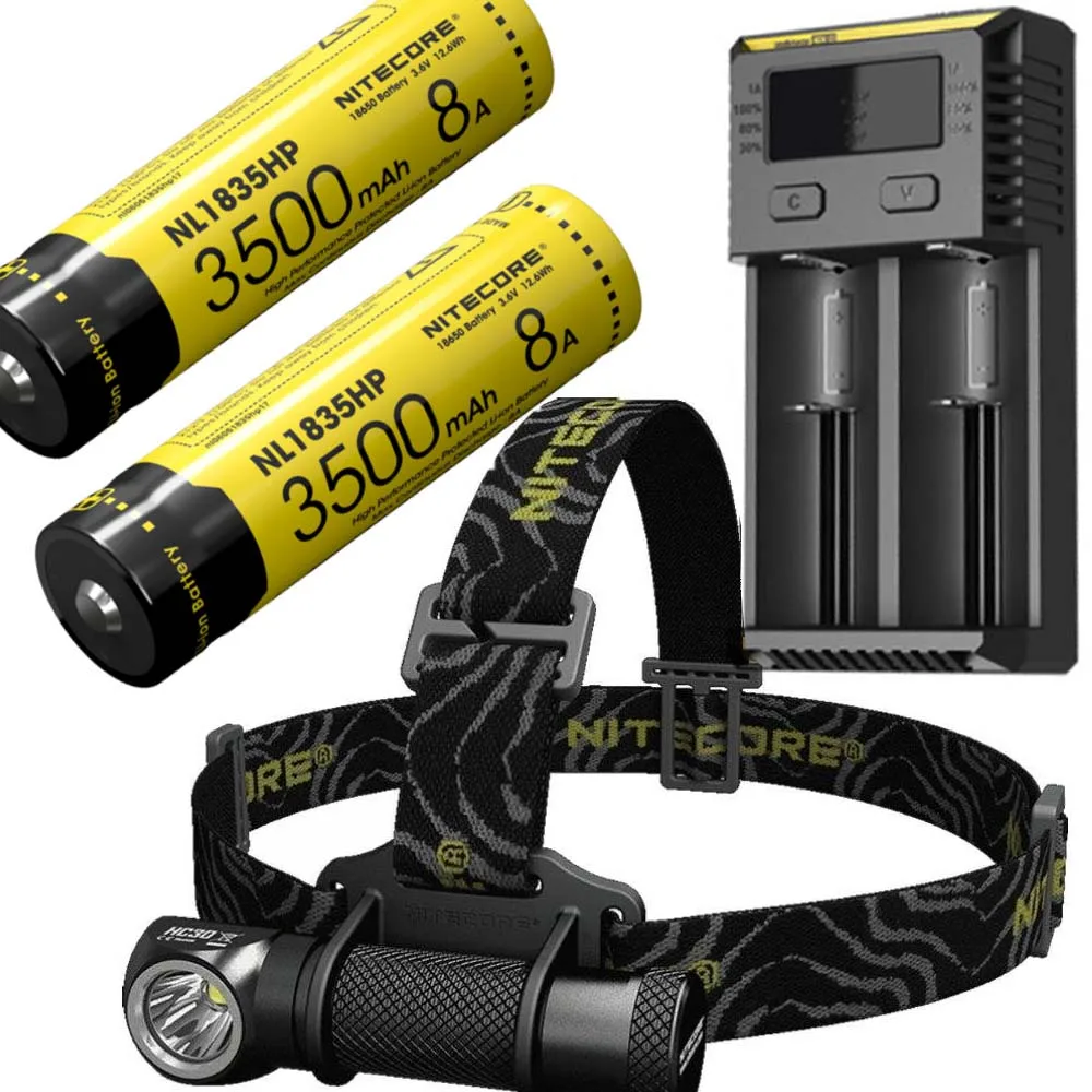 NITECORE HC30 HC30W налобный фонарь CREE XM L2 U2 1000 люмен Водонепроницаемый фонарик с
