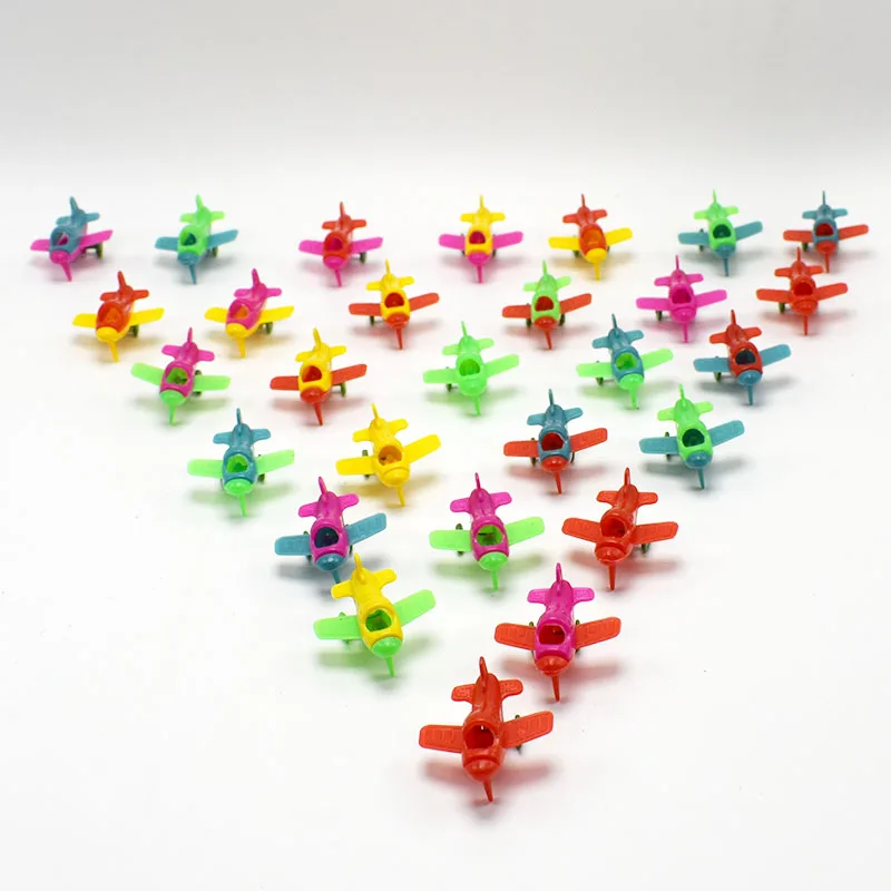 

500pcs/lotc Super Mini Plastic Airplane Glider Model Toys for Kids Gift Wholesale