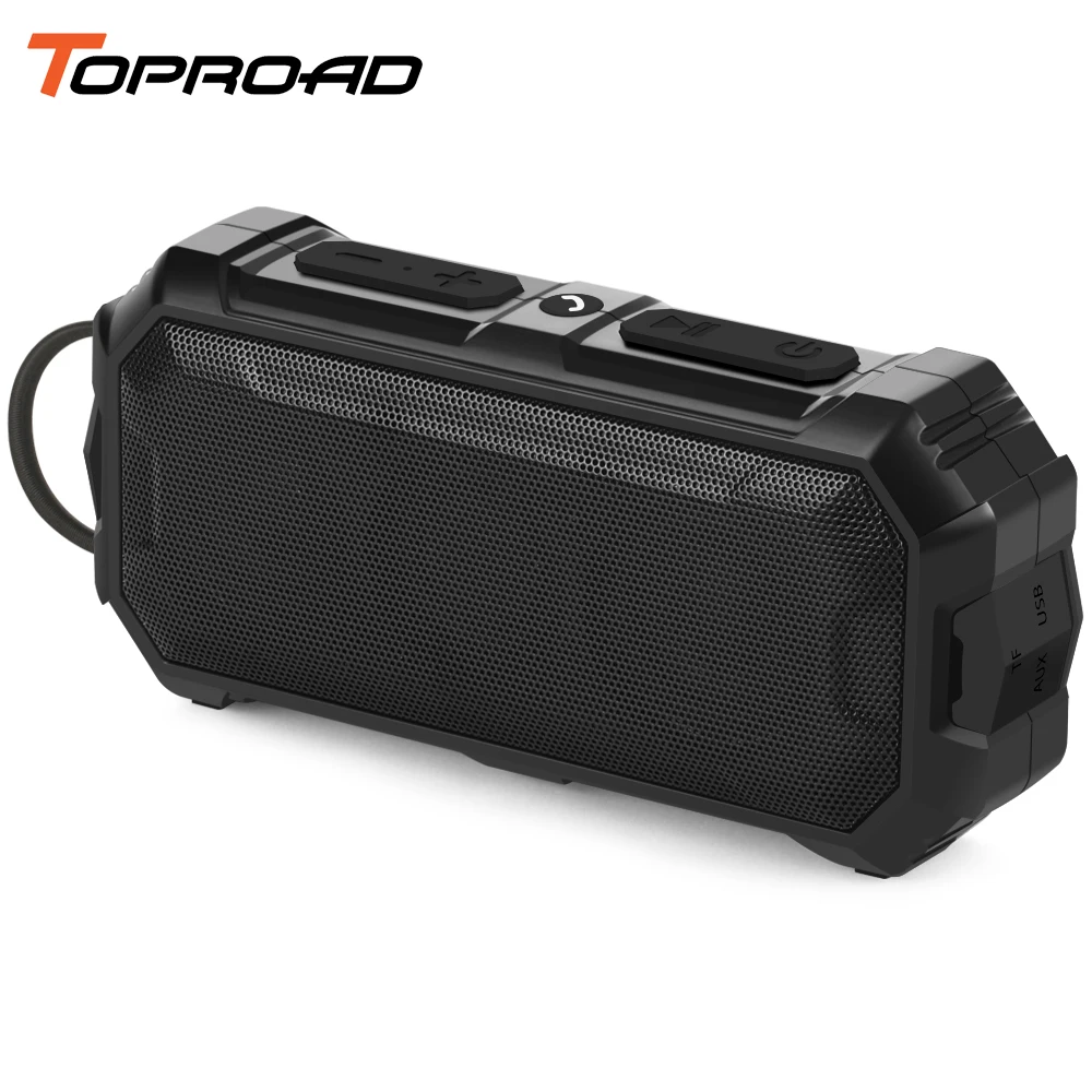 Беспроводная уличная bluetooth колонка TOPROAD водонепроницаемая стереоколонка с