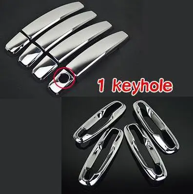 Внешние автомобильные дверные ручки крышки для Buick Chevrolet Lacetti Optra Daewoo Nubira Suzuki Forenza Holden хромированные наклейки аксессуары - Название цвета: XG-010-1