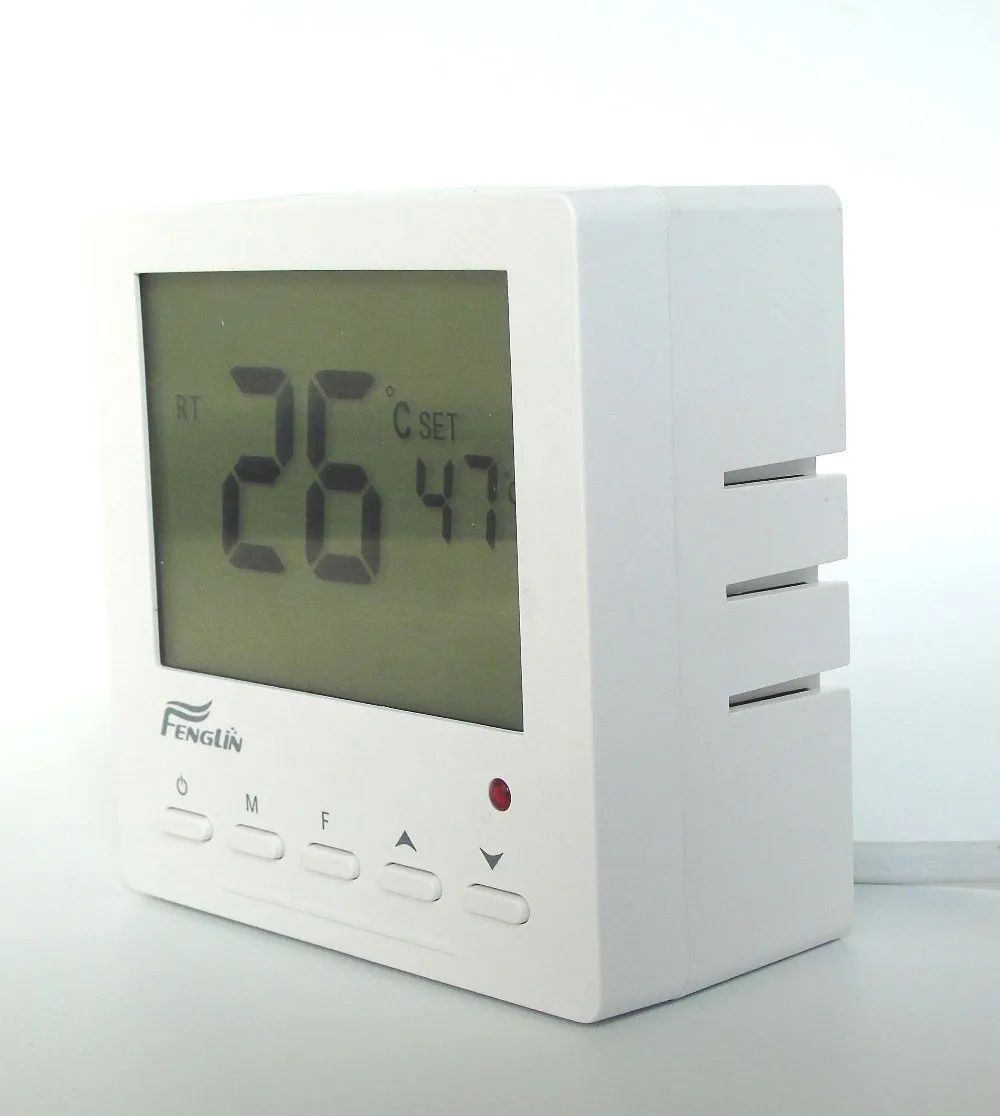 25А 5KW внешняя установка цифровой термостат для подогрева пола для обогревателя
