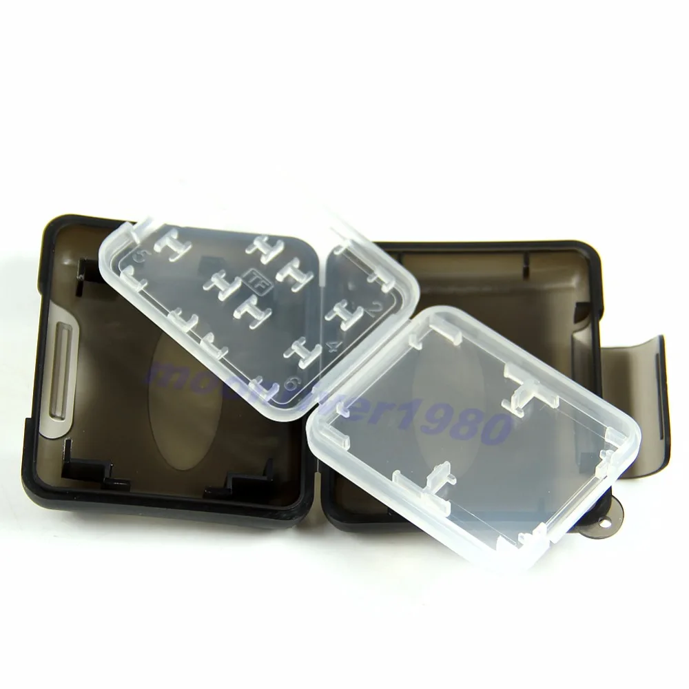 Новый пластиковый чехол для карты памяти Micro SD TF защитный карт SD/TF /SDHC/SDXC/MMC/MS|case for sd
