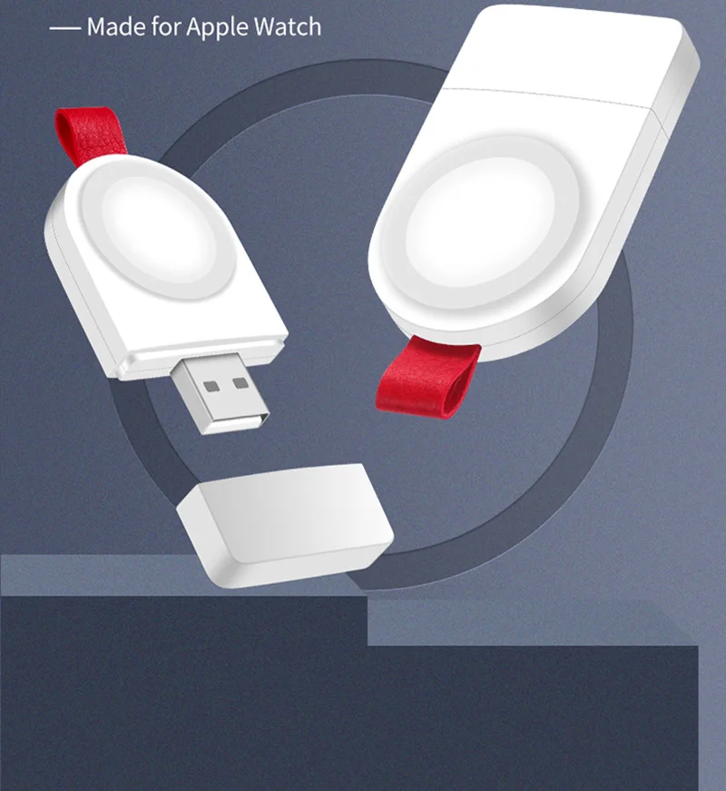 Портативное беспроводное зарядное устройство для Apple Watch серии 4/3/2/1|Зарядные