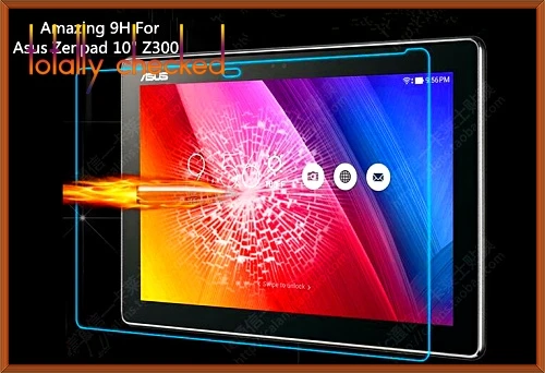 Новые поступления 2.5D 9 H закаленное Стекло Экран Защитная пленка для Asus ZenPad 10 Z300