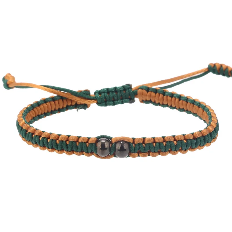 BEADS BRACELET 1 Плетеный ручной работы Kabbalah красная струна хороший браслет, приносящий удачу для достатка и успеха - Окраска металла: BEADS BRACELET 1