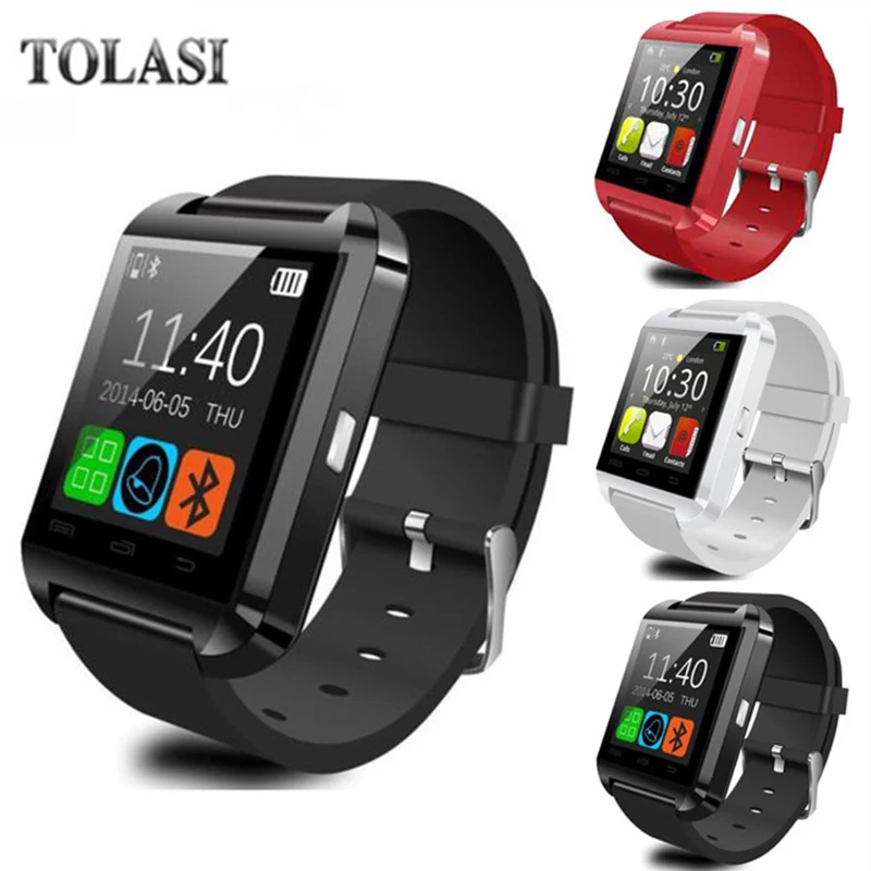 TOLASI Спорт Bluetooth Смарт часы Роскошные наручные с циферблатом SMS напомнить gps