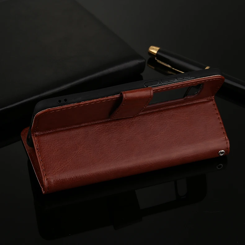 Для Meizu Pro 7 5 2 &quotПремиум кожаный бумажник чехол подставка для карт Plus 7&quot|case for