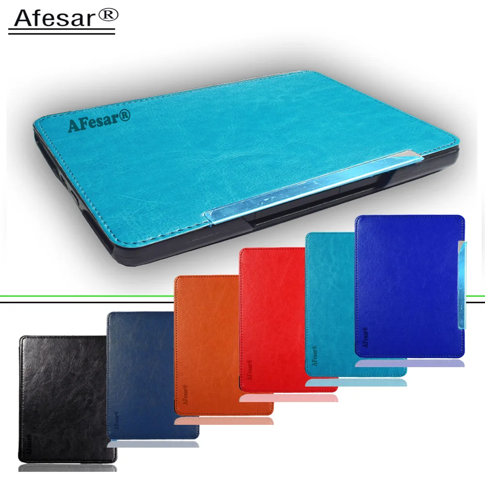 Advanced Leather Cover Sleeve For Kindle 4 Kindle 5 (Model: D01100) Flip Case Gift + Protective Film