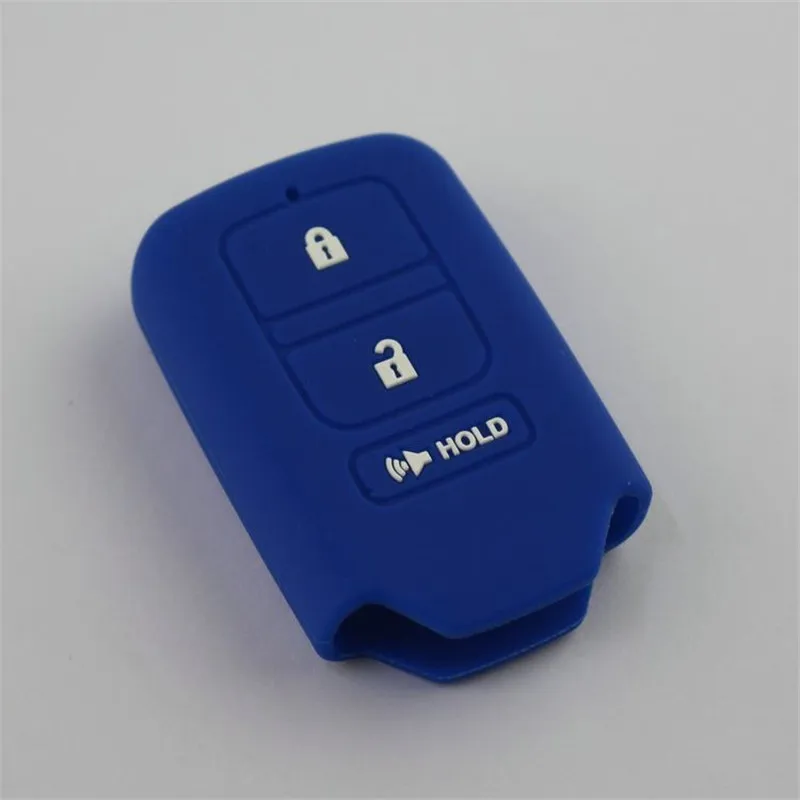 Силиконовый автомобильный брелок без ключа умный чехол для HONDA ACCORD CIVIC CRV 3