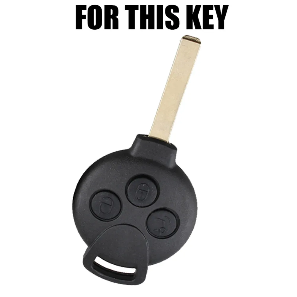 Силиконовый чехол для дистанционного ключа AX 2007 2015 Smart Fortwo City Coupe Cabrio Crossblade Roadster K