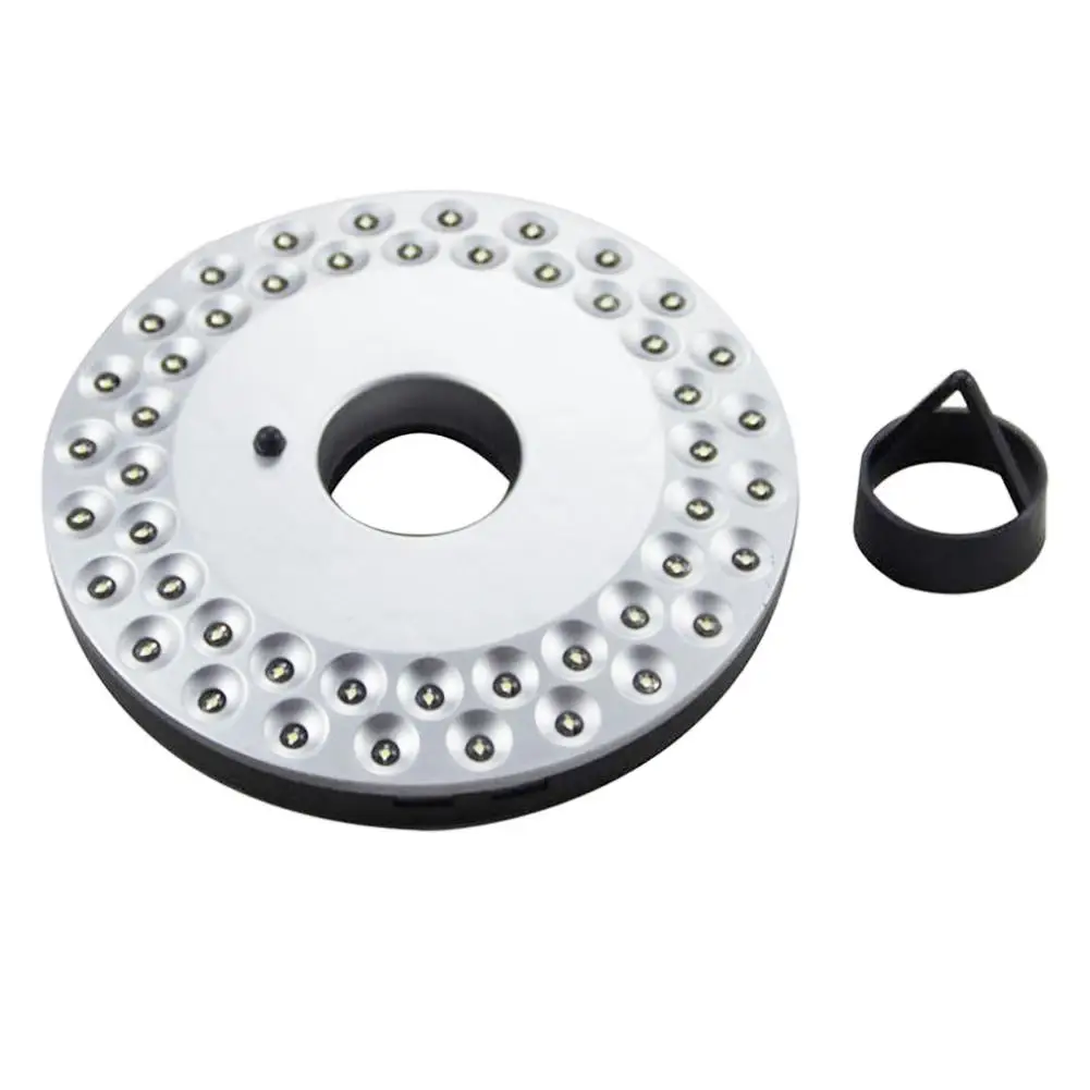 48 LED открытый зонтик Ночная белая лампа полюс Свет Патио двор сад газон| |