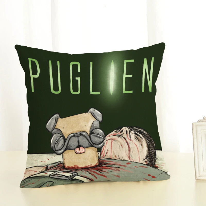 Новая горячая распродажа серия монстров животных собак офисная наволочка для