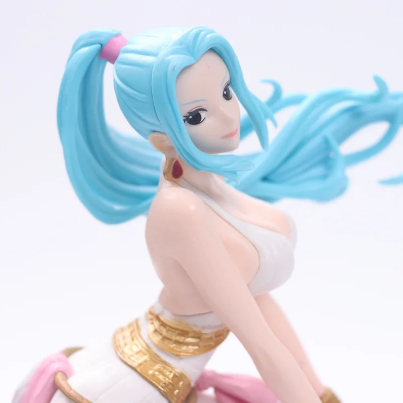 Одна деталь Nefeltari Vivi синие длинношерстные принцесса ПВХ Фигурки OP Nami Luffy коллекционные игрушки модели 24 см