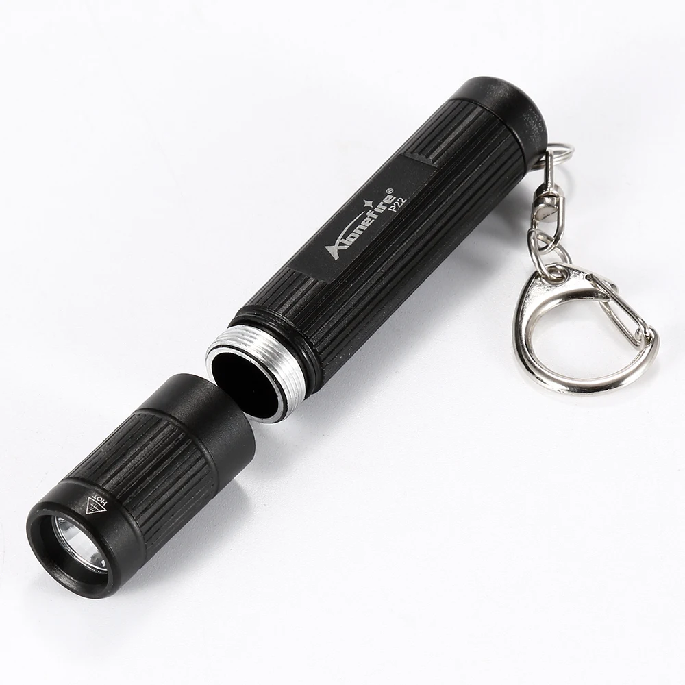 AloneFire P22 светодиодный фонарь CREE XPG Супер Мини светодиодный фонарик-брелок для AAA батареи