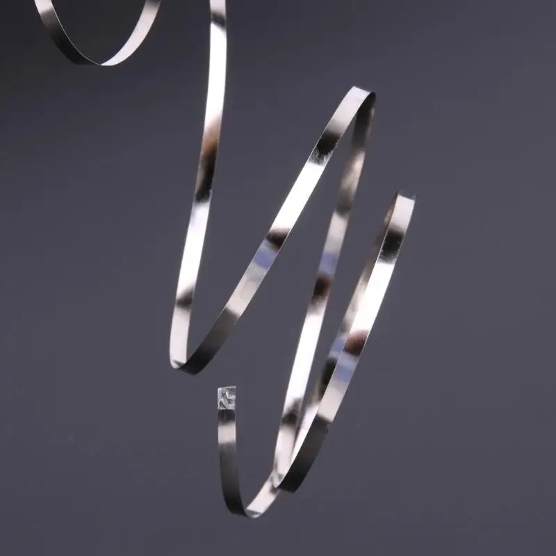 5M 0.12x4mm пластина из чистого никеля Никель полоска для Li 18650 Батарея точечной