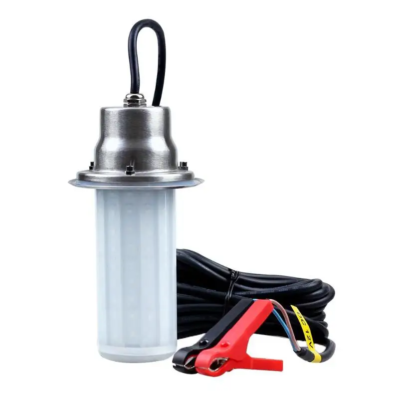 Белый 12V 50W рыбалка светильник 276 SMD5630 светодиодный подводный приманка Рыболокаторы лампа для креветки кальмар криля - Испускаемый цвет: Белый