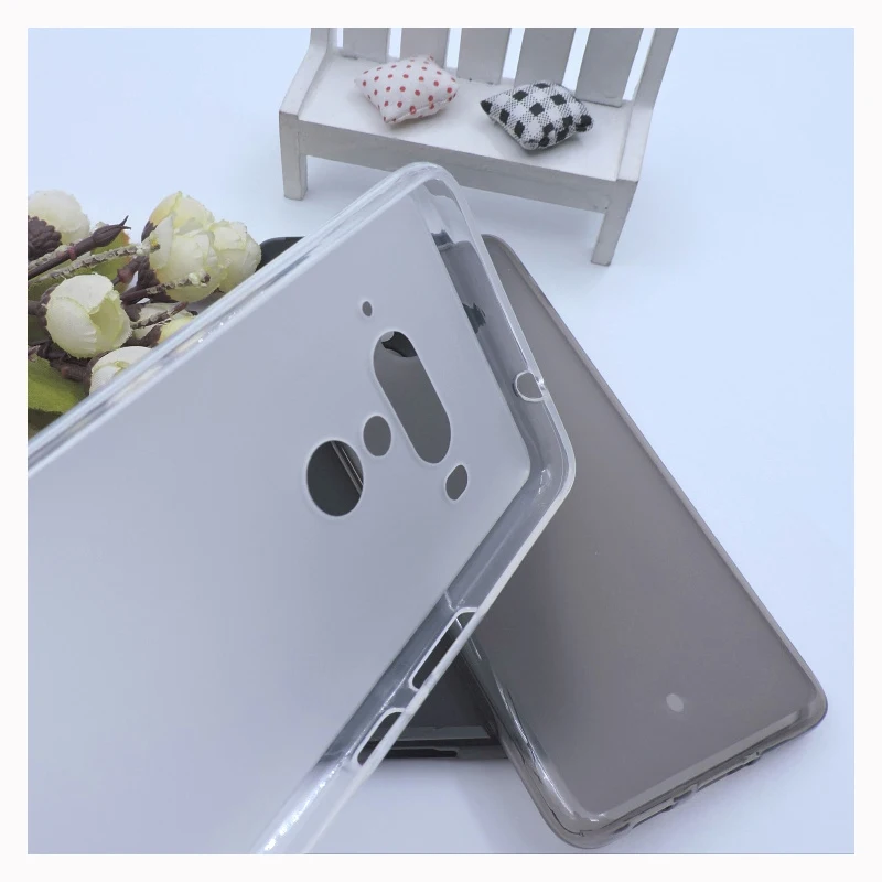Чехол для HTC U12 plus 1 шт. прозрачный мягкий чехол из ТПУ задняя крышка U12plus s|Бамперы| |