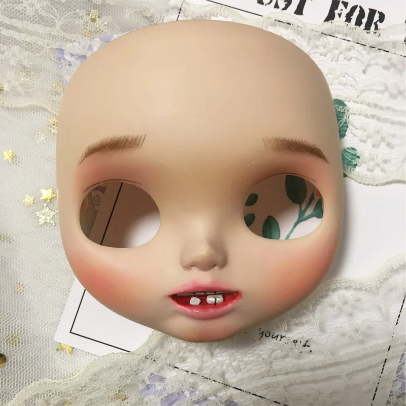 Черный 1/6 BJD 30 см куклы игрушки 19 суставов высокое качество Кастомизация кукла Обнаженная Блит кукла, макияж лицо оболочки Настраиваемые - Цвет: Черный