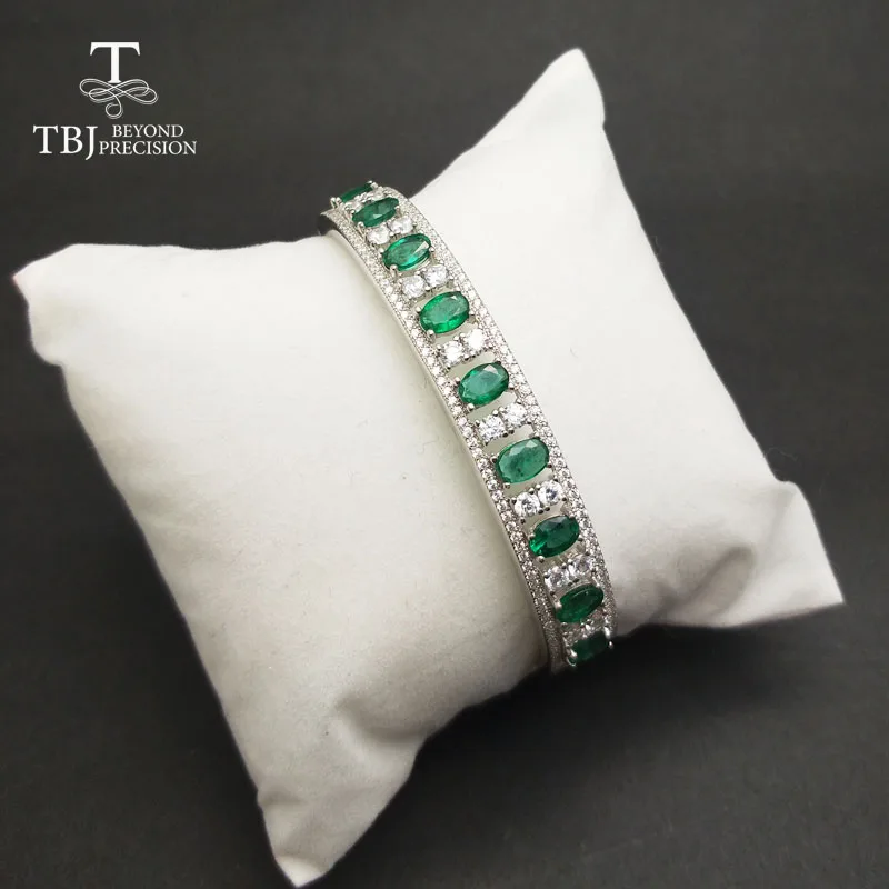 TBJ роскошный браслет из стерлингового серебра 925 пробы с превосходным