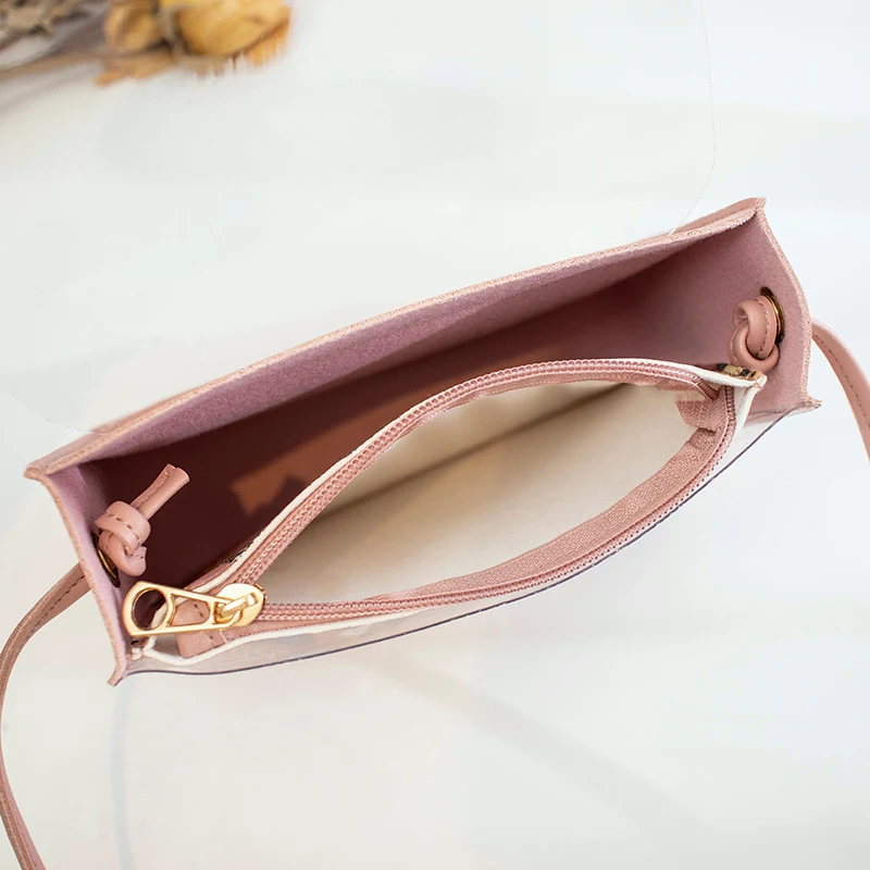 Прозрачные сумки на плечо женские с принтом роскошные желеобразные сумочки