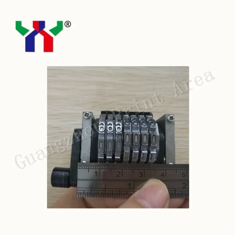 Нумерация для GTO52 офсетная печатная машина вертикальная обратная 2 шт/коробка |