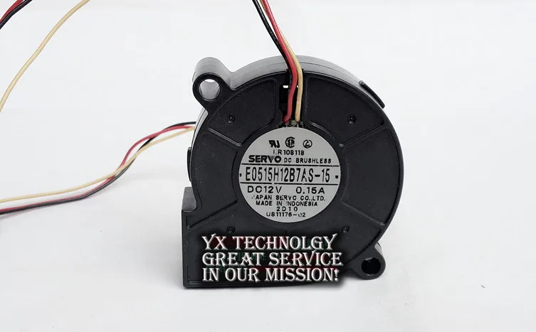 5 см turbo вентилятор 5015 0.15A E0515H12B7AS-15 12 В Японии Servo Coling Fan | Компьютеры и офис