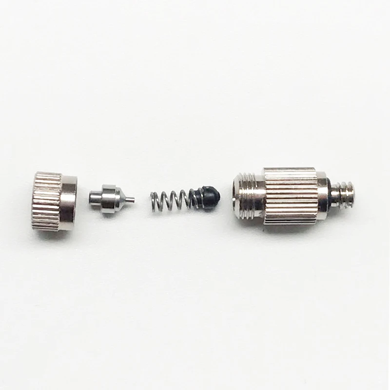 0.5mm Высокая Давление насадка распылителя, 3/1" наружная резьба высокое качество анти-капельная система текстильная фабрика запотевание опрыскиватели для приготовления пищи на воздухе Туманная система охлаждения - Цвет: 0.5mm